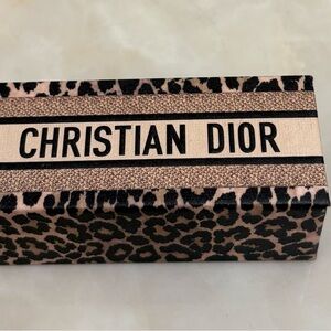 Limited Edition Dior Leopard Print Lipstick Box (Lipstick not Included)